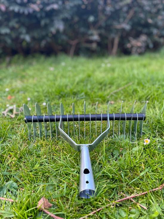 Synx Tools Verticuteerhark verzinkt Gazonbeluchters Verticuteer / Harken Bodembewerkers Tuinartikelen / Tuingereedschap Zonder Steel