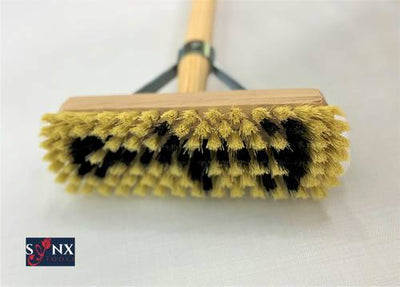 Synx Tools Luiwagen Fiber 22cm Schrobber Schoonmaakbezem Schrobborstels Incl. Steel 150 cm