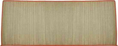 Strandmat Riet 60x180cm - Gekleurde Rand